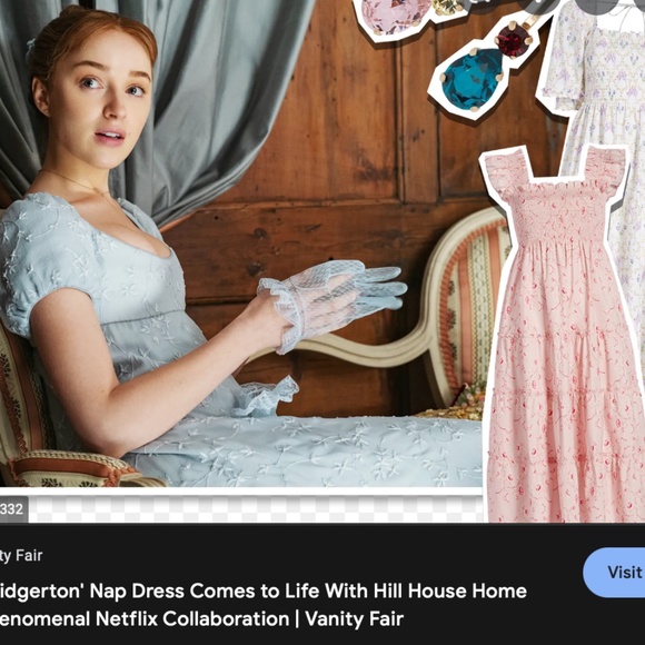 Hill House Dresses Bridgerton X Hill House Home X Phenomenal Ellie Nap Dress Pink Floral Xl